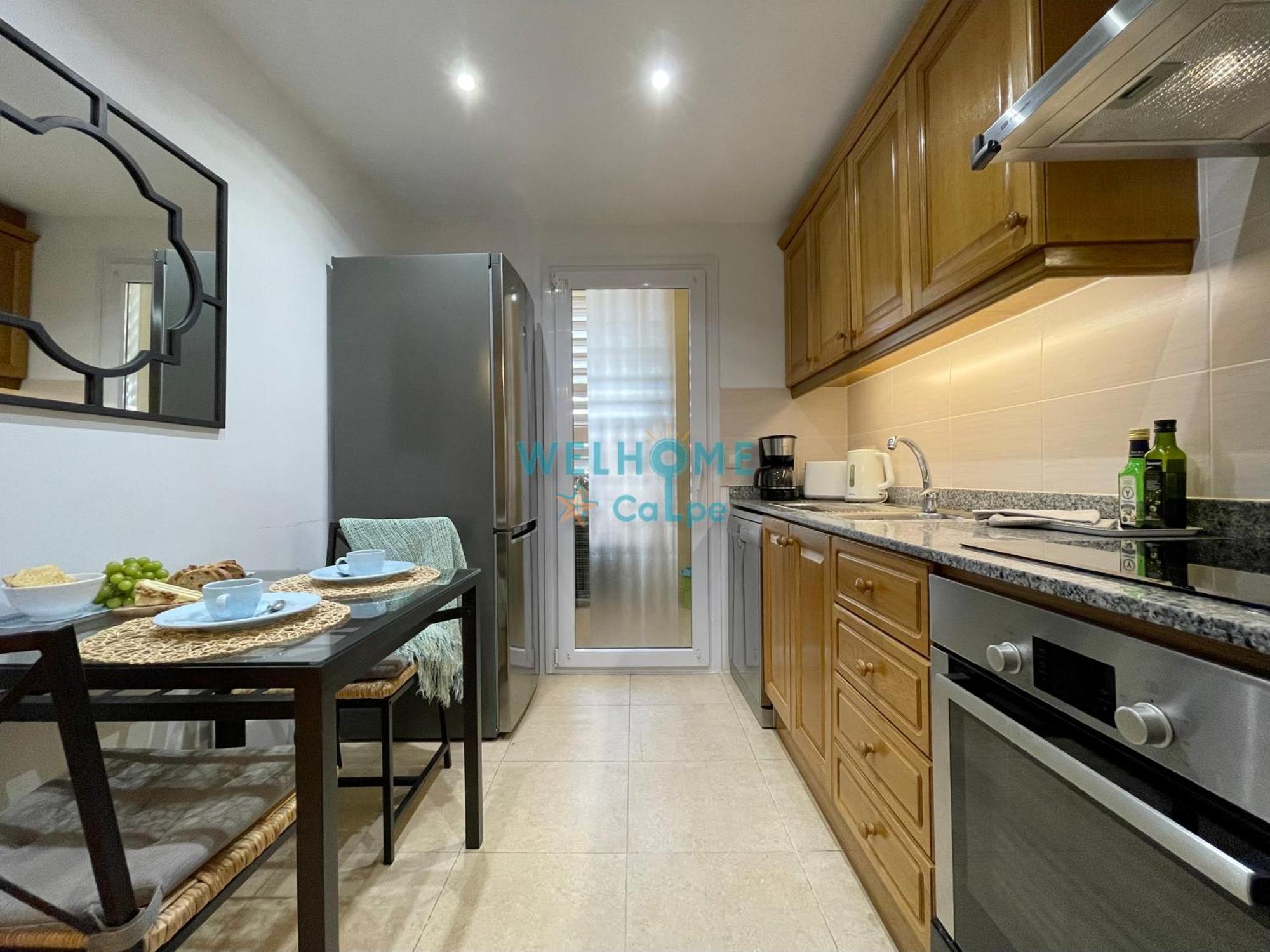 Manzana Bonito Y Comodo Apartamento Con Piscina Κάλπε Εξωτερικό φωτογραφία