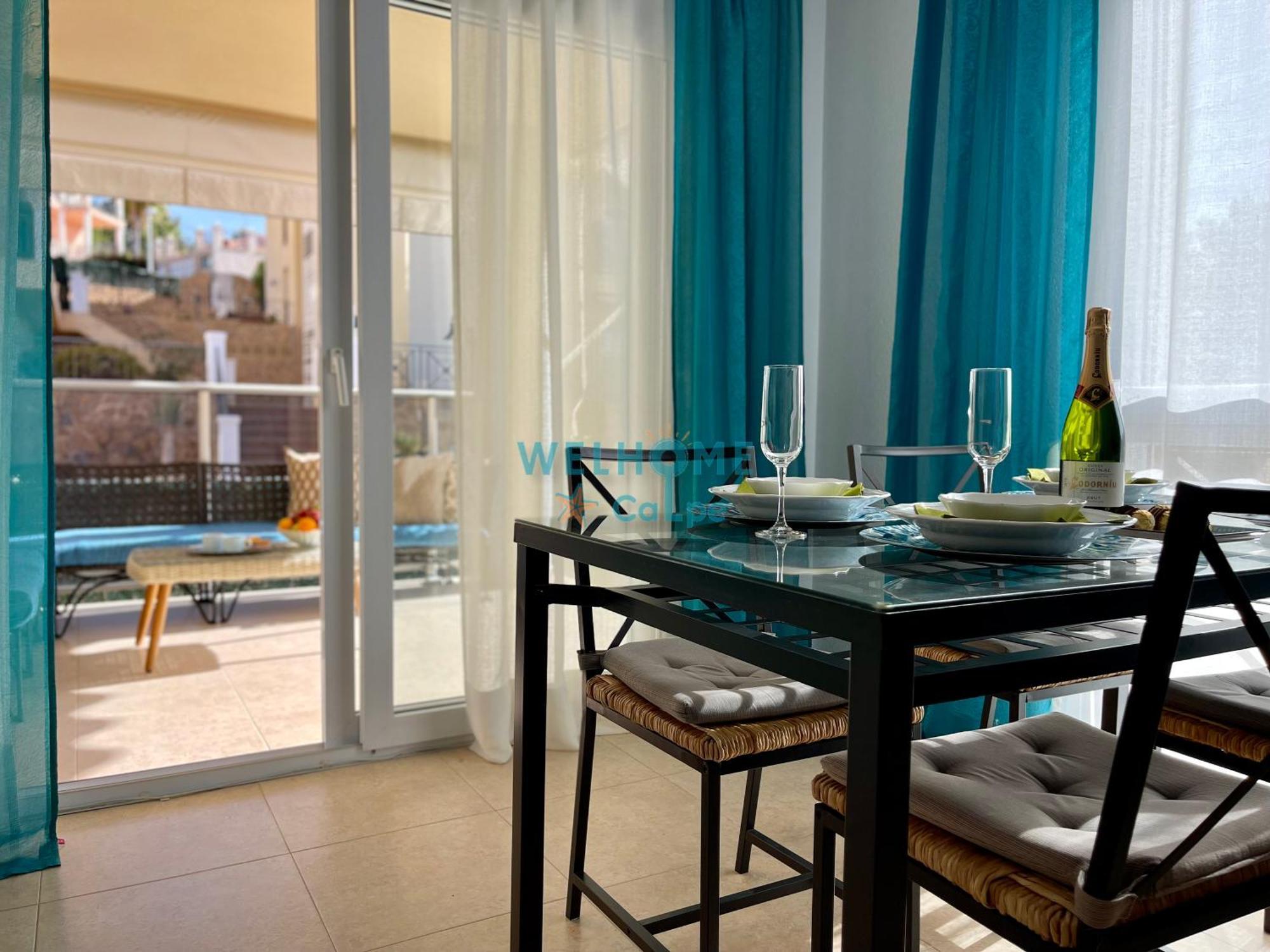 Manzana Bonito Y Comodo Apartamento Con Piscina Κάλπε Εξωτερικό φωτογραφία