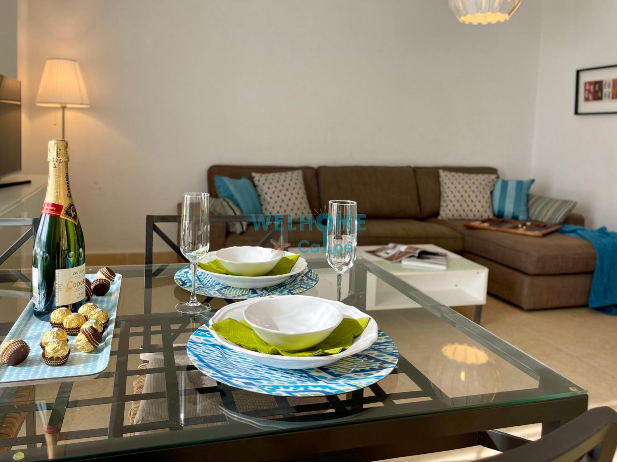 Manzana Bonito Y Comodo Apartamento Con Piscina Κάλπε Εξωτερικό φωτογραφία