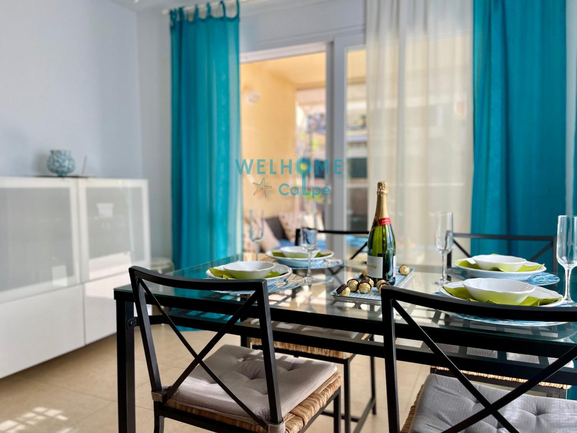 Manzana Bonito Y Comodo Apartamento Con Piscina Κάλπε Εξωτερικό φωτογραφία