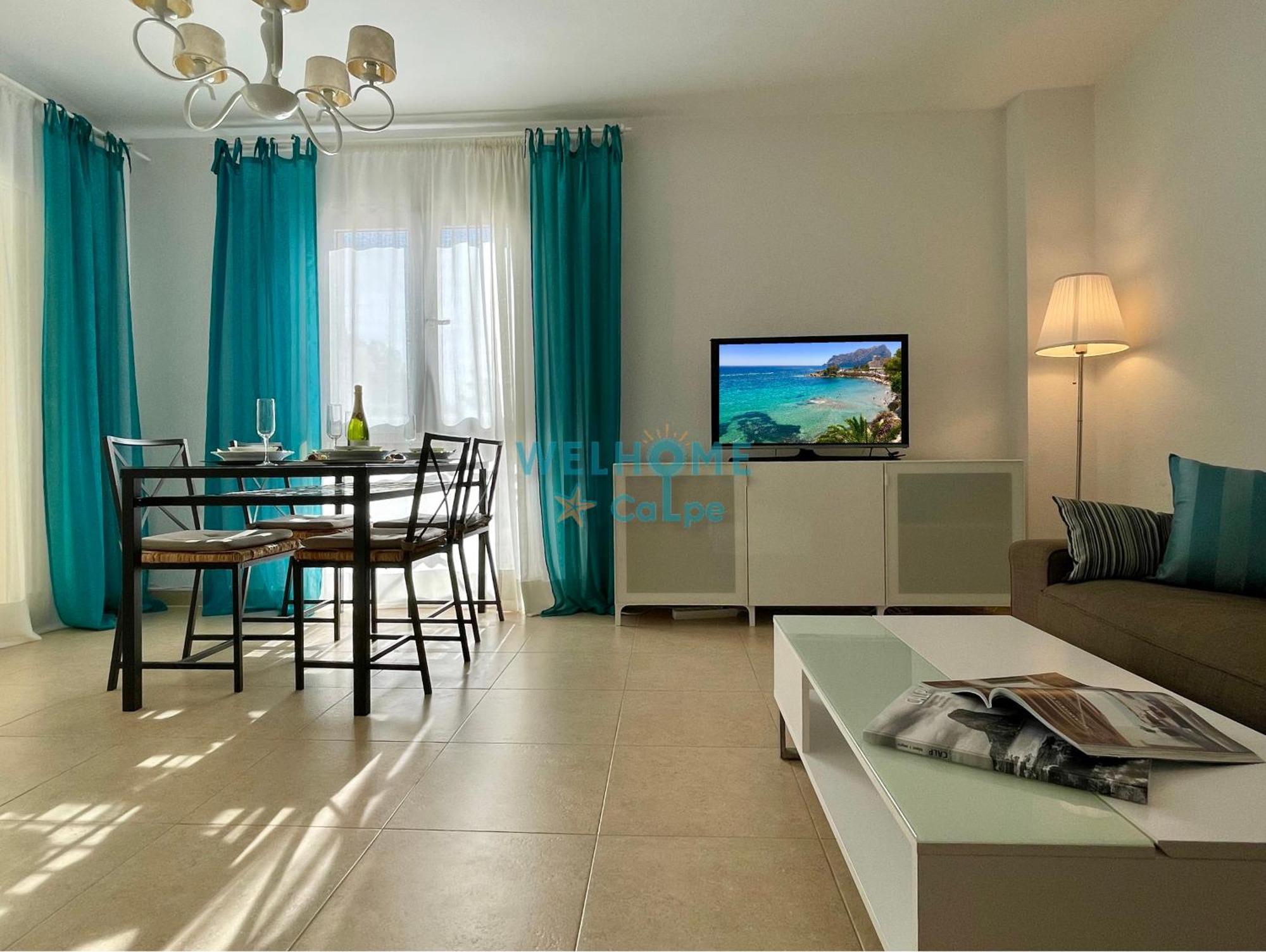 Manzana Bonito Y Comodo Apartamento Con Piscina Κάλπε Εξωτερικό φωτογραφία
