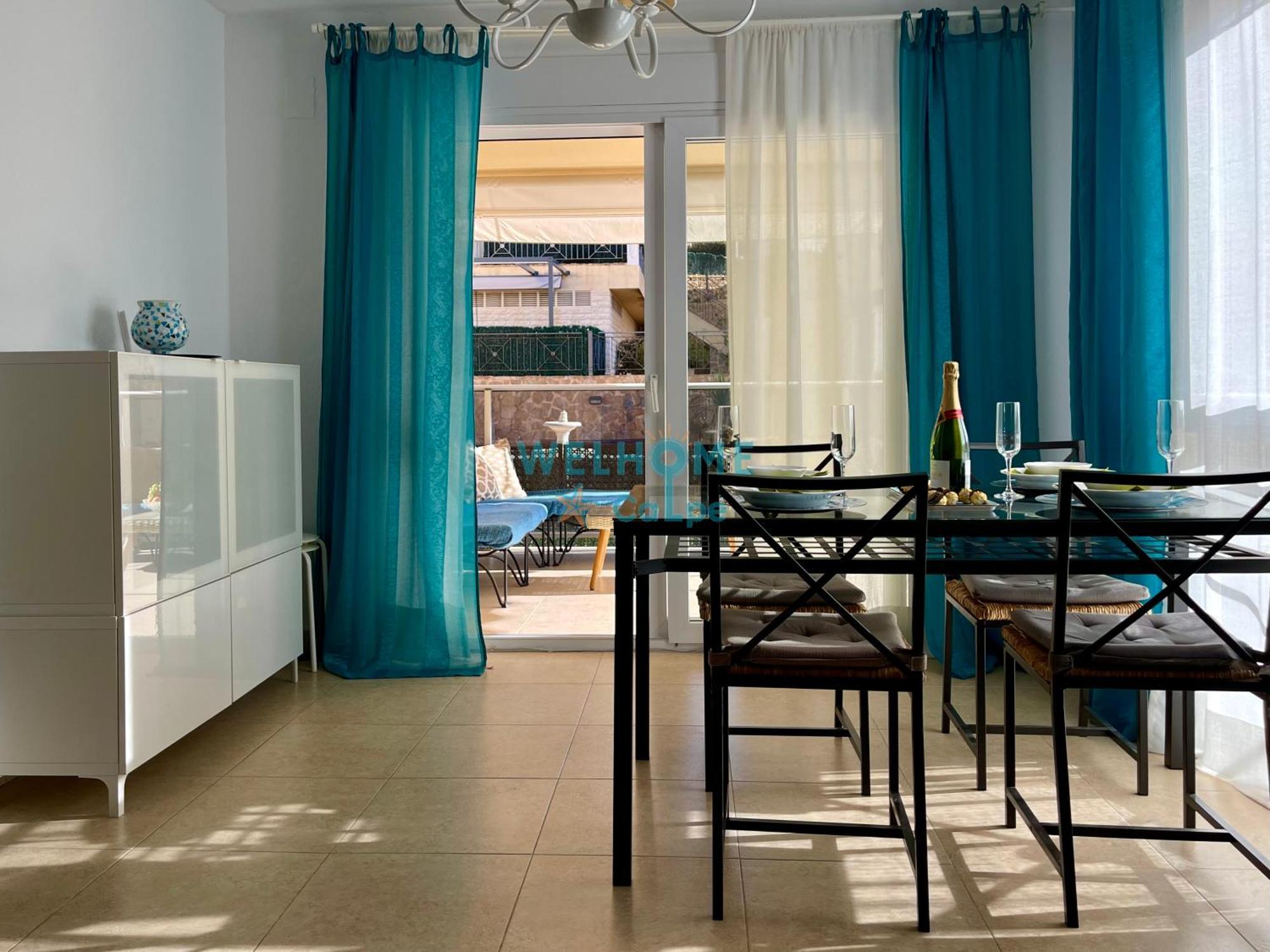 Manzana Bonito Y Comodo Apartamento Con Piscina Κάλπε Εξωτερικό φωτογραφία