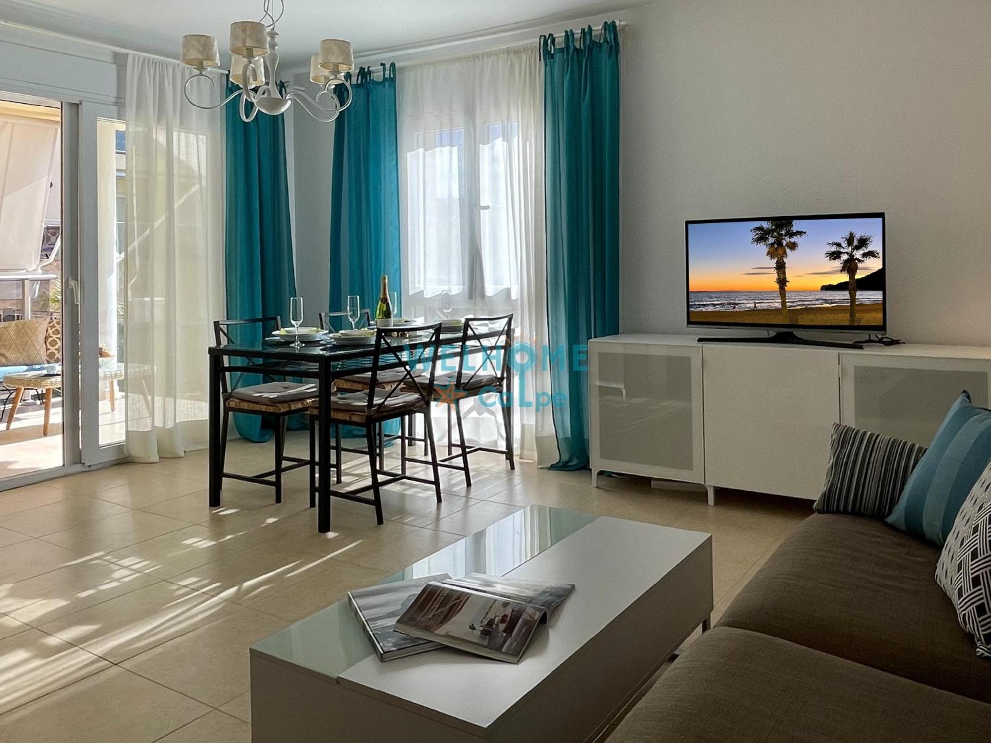 Manzana Bonito Y Comodo Apartamento Con Piscina Κάλπε Εξωτερικό φωτογραφία