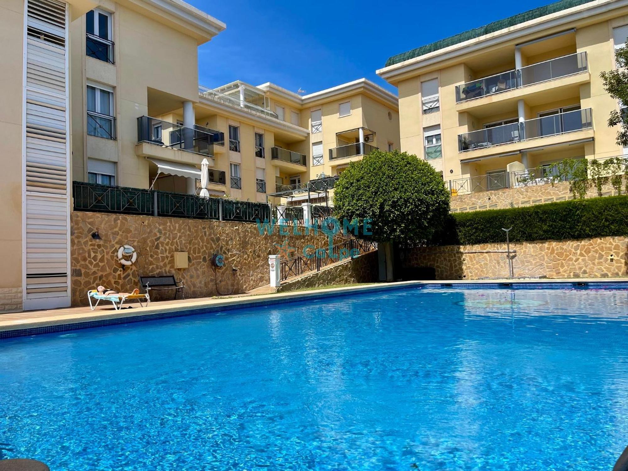 Manzana Bonito Y Comodo Apartamento Con Piscina Κάλπε Εξωτερικό φωτογραφία